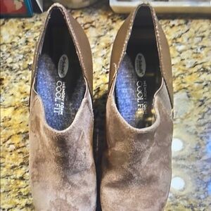 Dr. Scholl's Women's Tan Heeled Boots